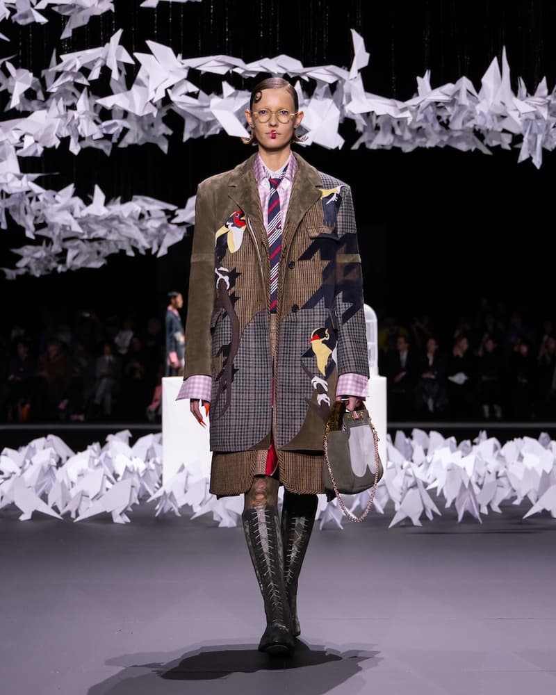 thom browne 2025 fall winter nyfw new york fashion week online