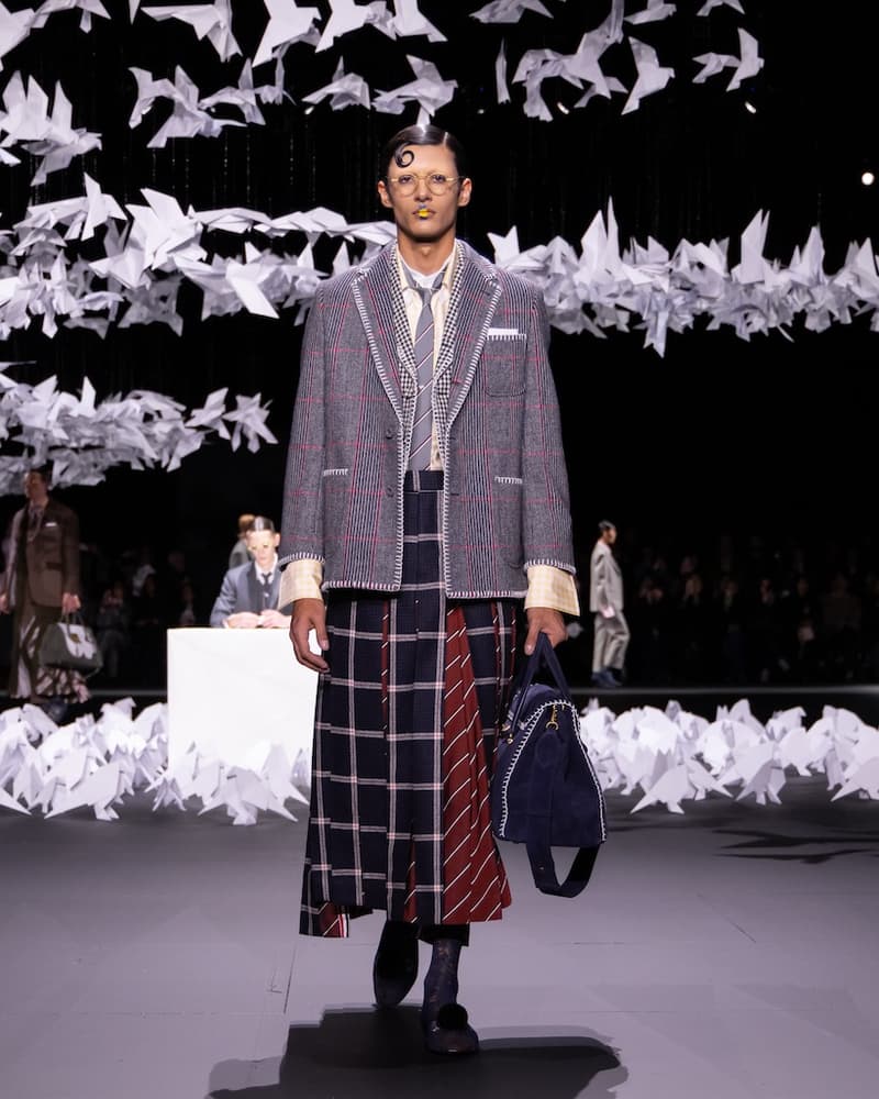 thom browne 2025 fall winter nyfw new york fashion week online