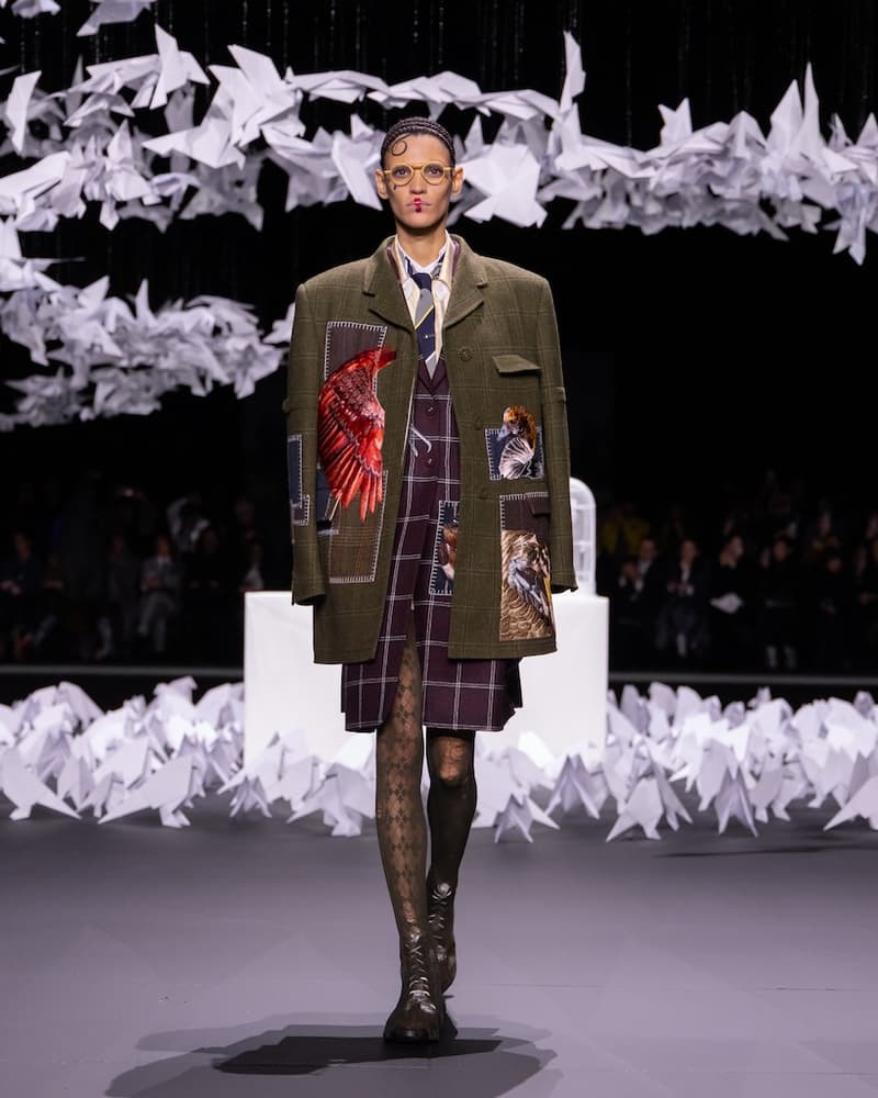 thom browne 2025 fall winter nyfw new york fashion week online