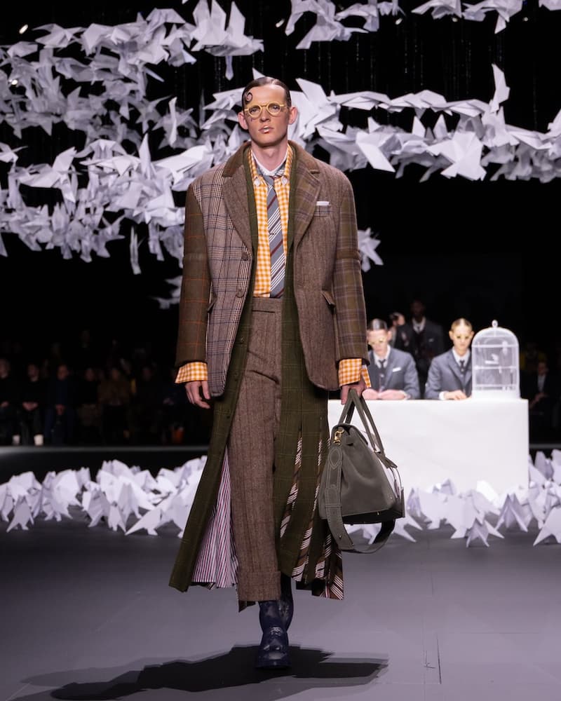 thom browne 2025 fall winter nyfw new york fashion week online