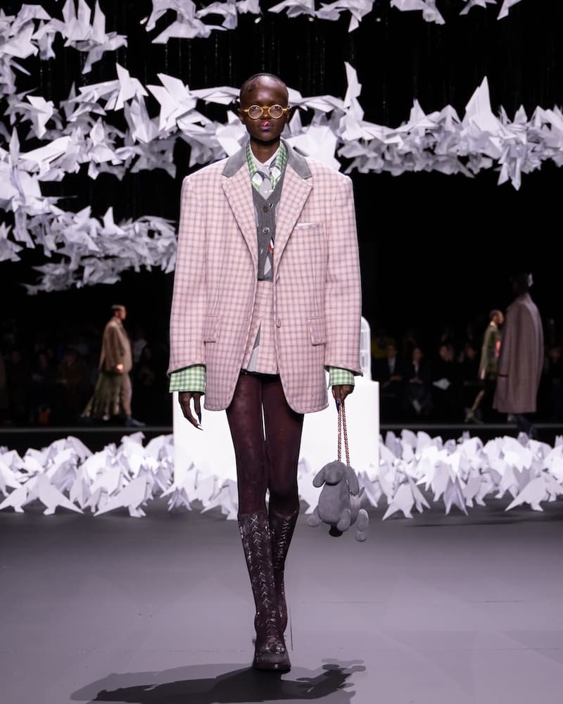 thom browne 2025 fall winter nyfw new york fashion week online