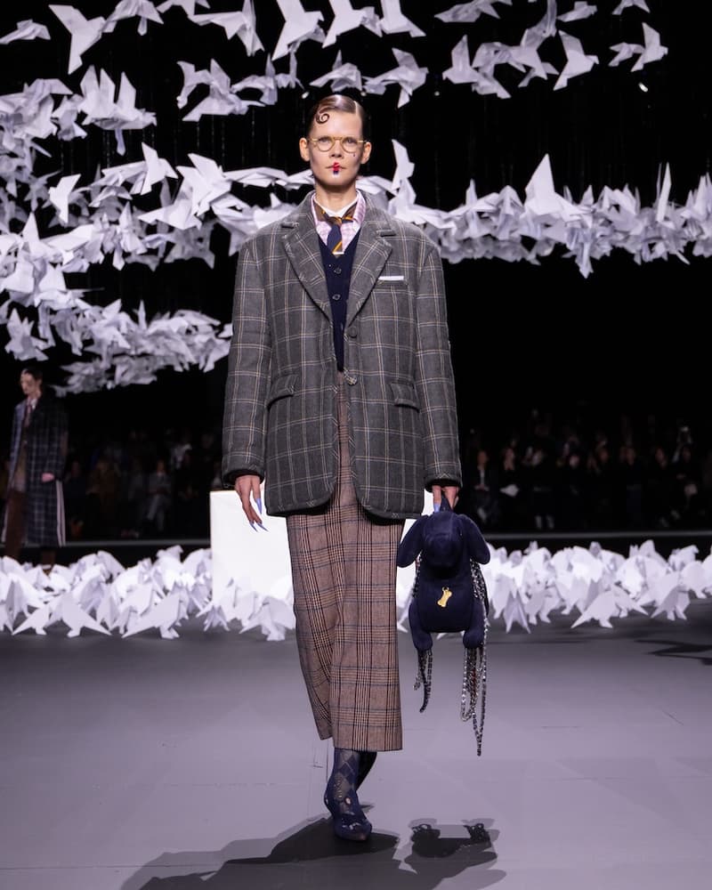 thom browne 2025 fall winter nyfw new york fashion week online