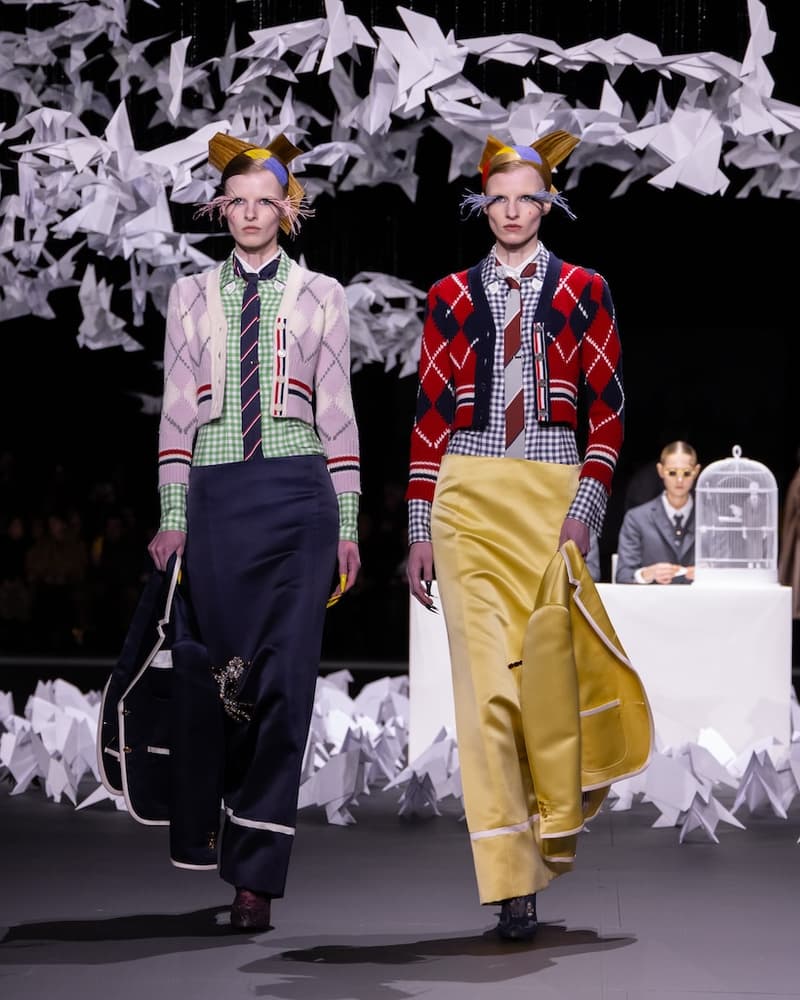 thom browne 2025 fall winter nyfw new york fashion week online