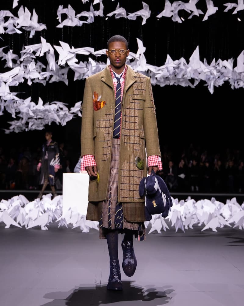 thom browne 2025 fall winter nyfw new york fashion week online