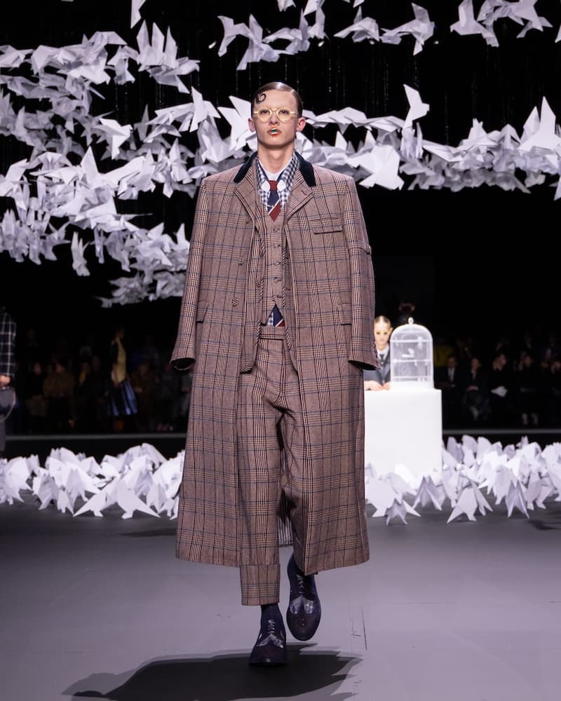 thom browne 2025 fall winter nyfw new york fashion week online