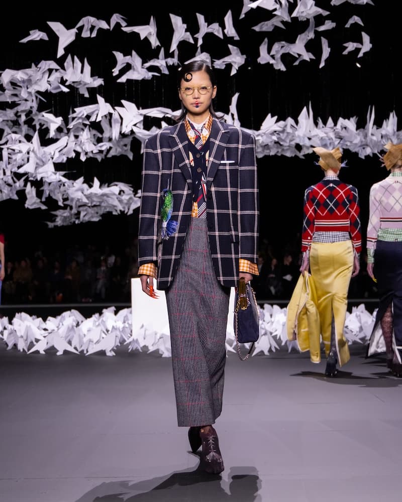 thom browne 2025 fall winter nyfw new york fashion week online