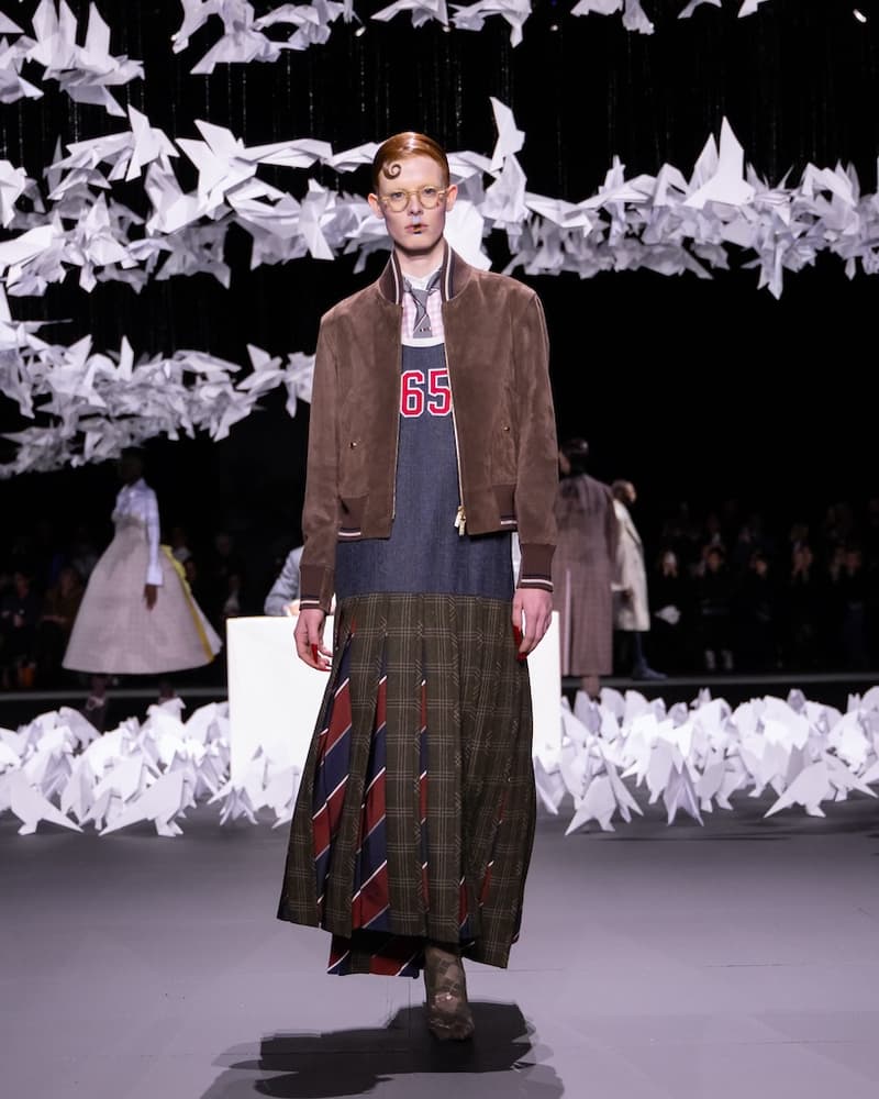 thom browne 2025 fall winter nyfw new york fashion week online