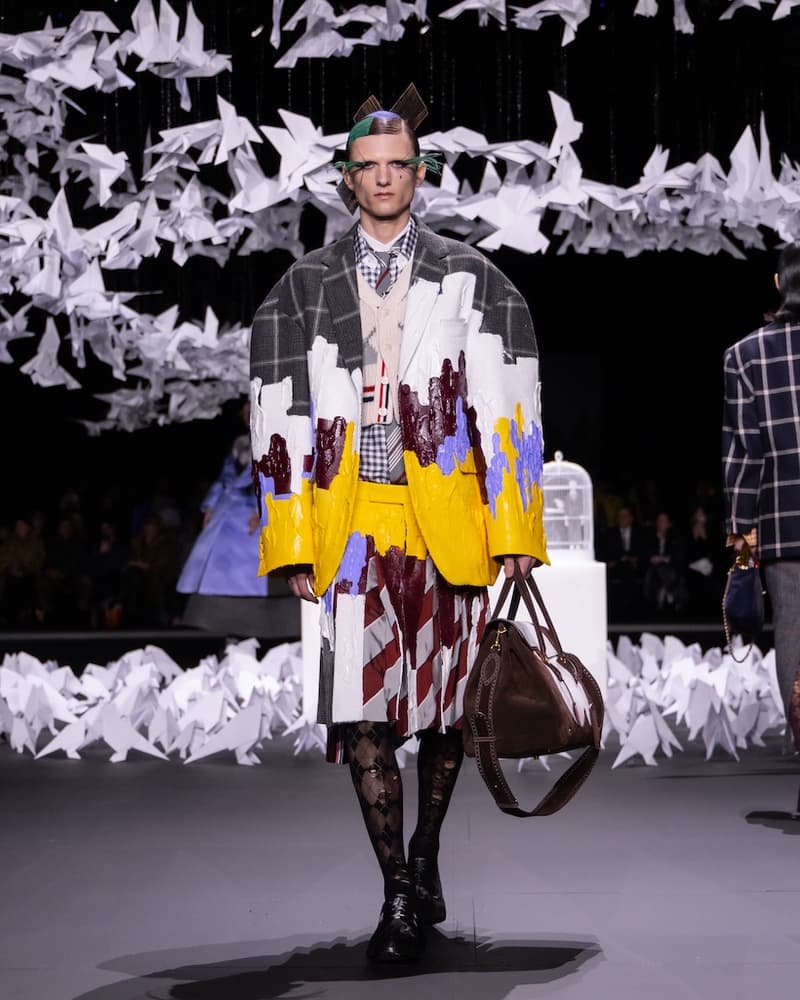 thom browne 2025 fall winter nyfw new york fashion week online