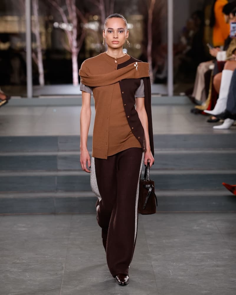 tory burch 2025 fall winter nyfw new york show runway online