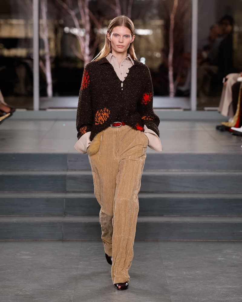 tory burch 2025 fall winter nyfw new york show runway online