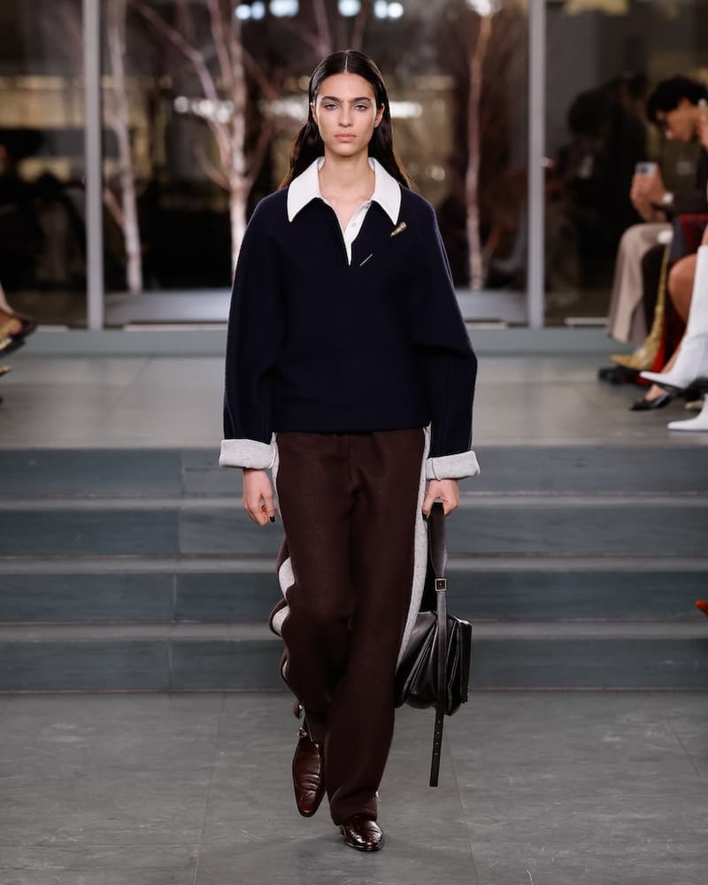 tory burch 2025 fall winter nyfw new york show runway online