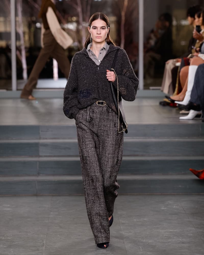 tory burch 2025 fall winter nyfw new york show runway online