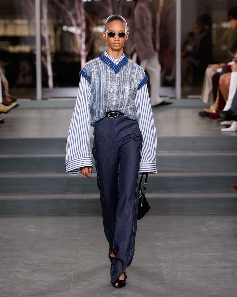 tory burch 2025 fall winter nyfw new york show runway online