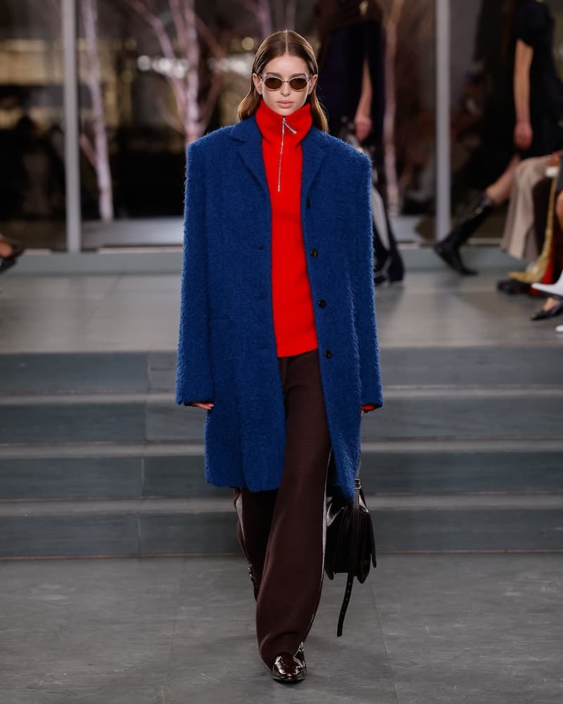 tory burch 2025 fall winter nyfw new york show runway online