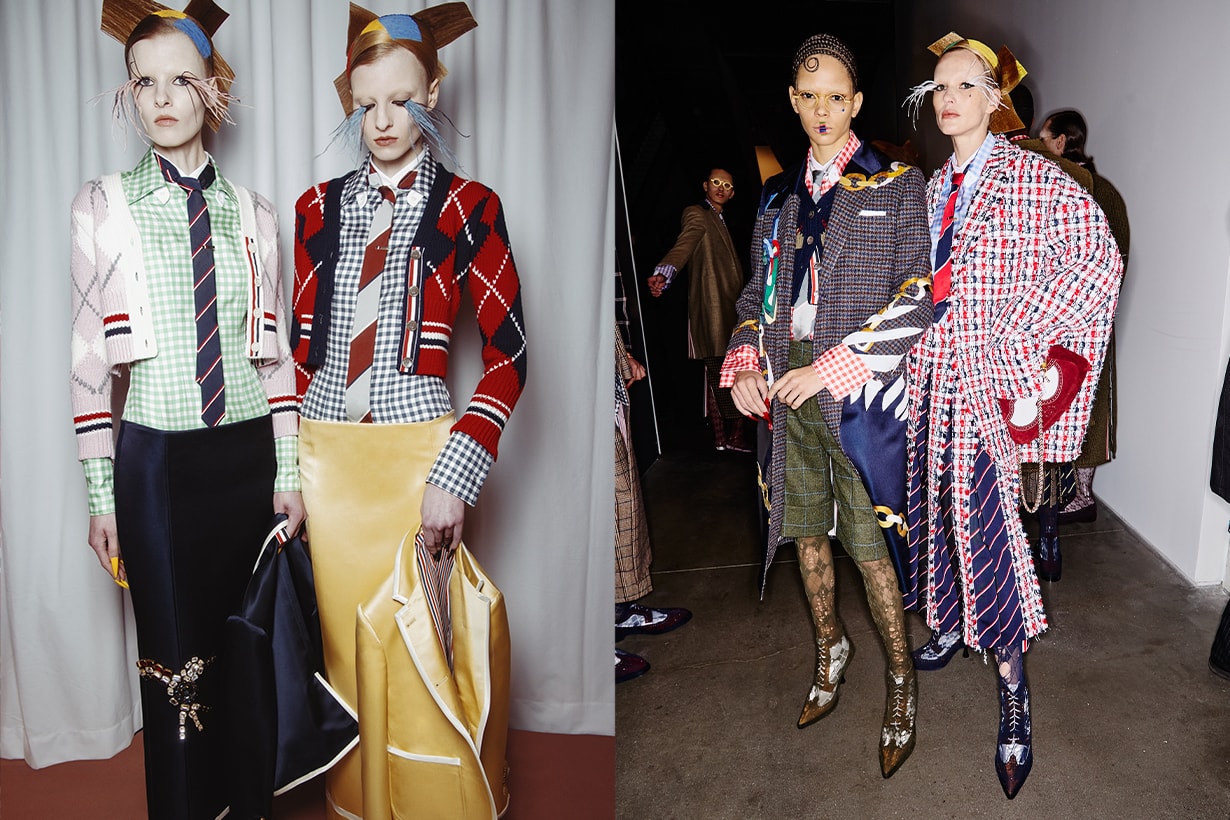 thom browne 2025 fall winter nyfw new york fashion week online