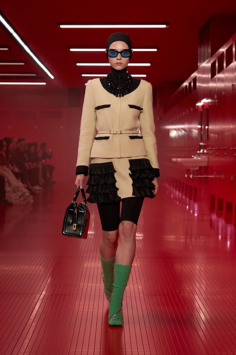 valentino vans paris 2025 fall winter runway toilet highlight