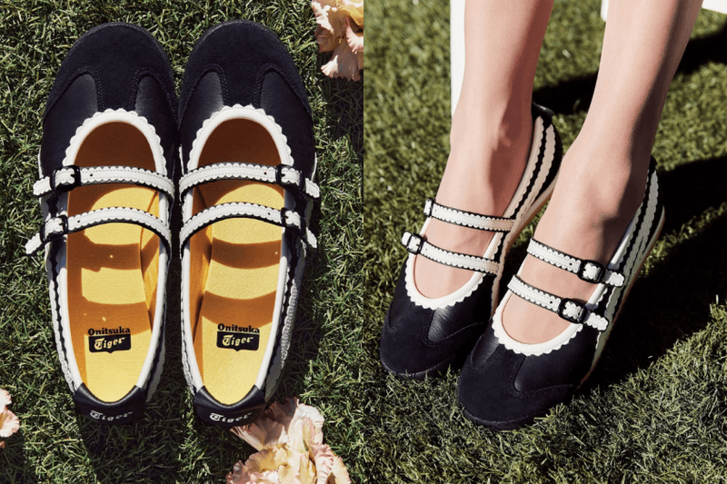 又被燒到甜美波鞋：Onitsuka Tiger 鬼塚虎 MEXICO 66 TGRS ，芭蕾瑪莉珍＋皮革蕾絲滾邊太讓人心動！