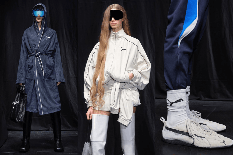 ＃PFW：Balenciaga × PUMA 新聯名登場，刷破 Speedcat、浴袍、彩色運動服...你會為它買單嗎？