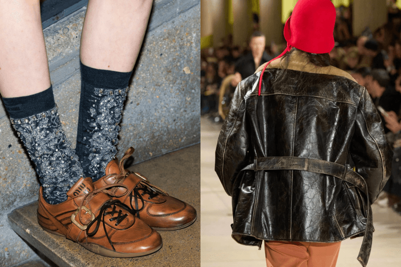 #PFW：不再青春洋溢的 Miu Miu？當皮草取代運動少女，25FW 像是和 Prada 的衣櫥連動了？