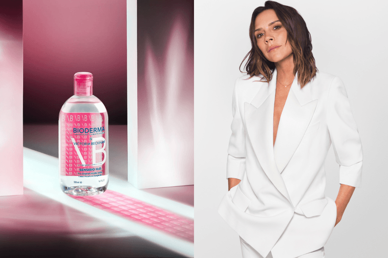 不老女神的養膚秘訣:Victoria Beckham 聯名 BIODERMA「神級卸妝小紅水」,限定版這天在台上市!