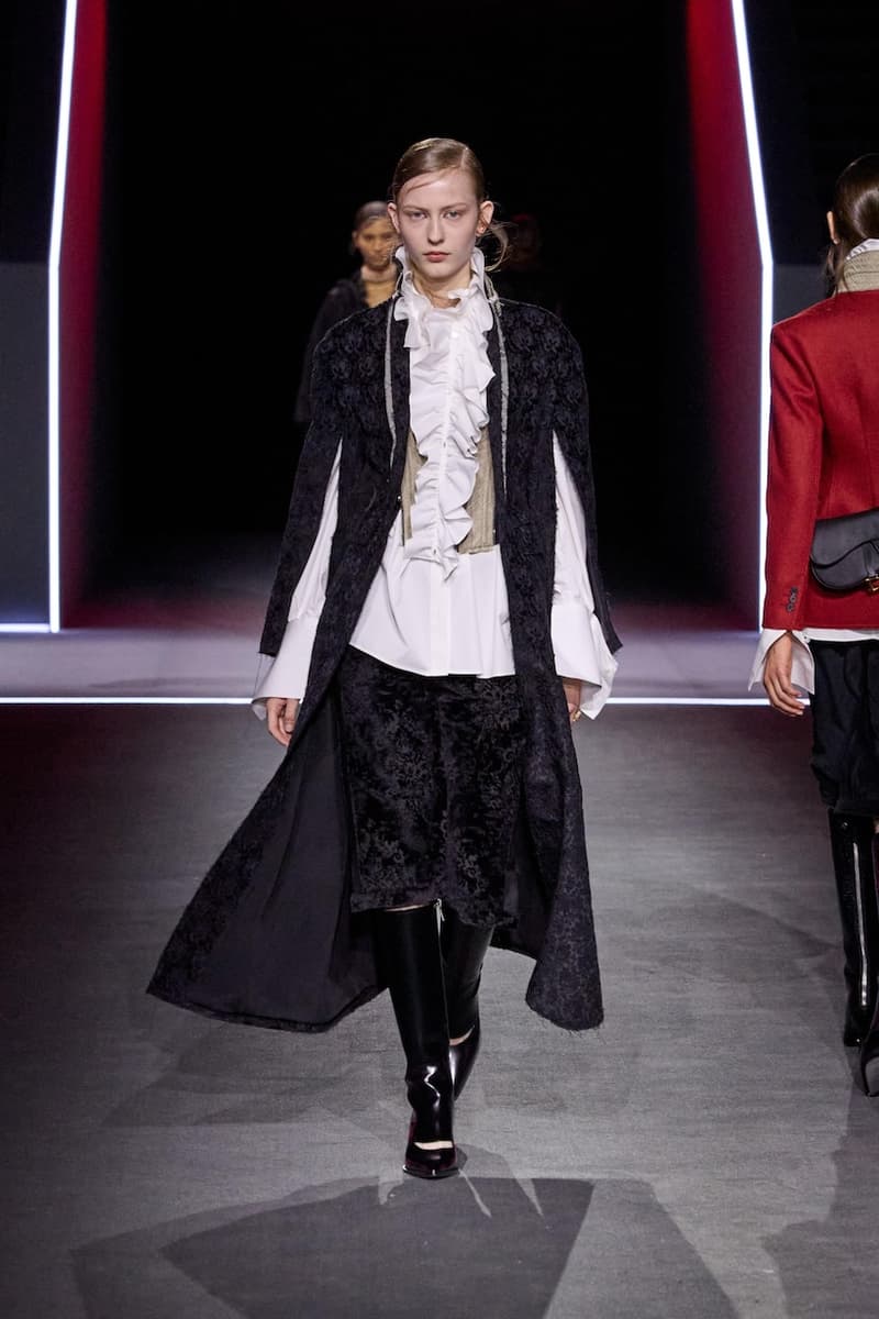 dior 2025 fall winter fashion show paris week pfw runway looks