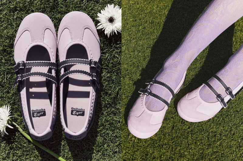 又被燒到甜美波鞋：Onitsuka Tiger 鬼塚虎 MEXICO 66 TGRS ，芭蕾瑪莉珍＋皮革蕾絲滾邊太讓人心動！