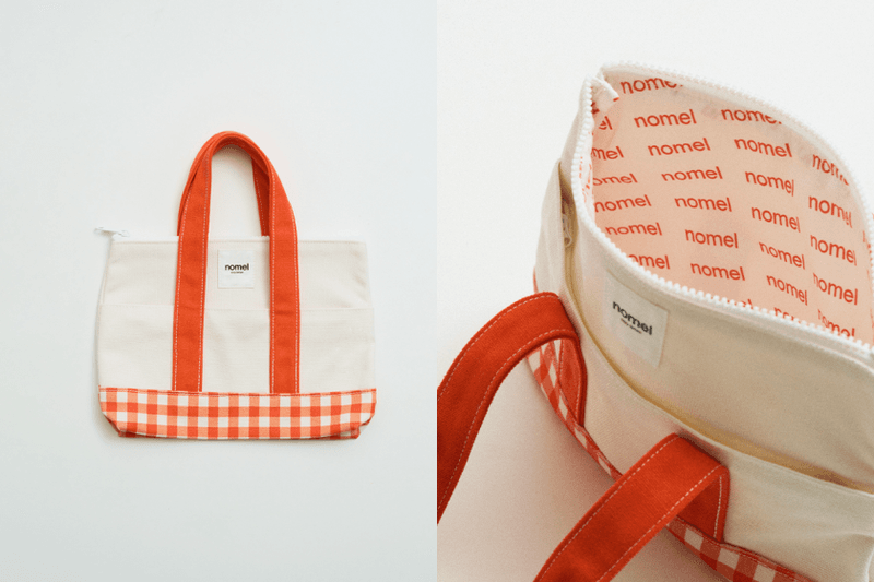 打造慵懶鬆弛的百搭衣櫃：nomel 全新生活支線 cozy lemon 簡約服飾自帶時髦感，活力橘白色化妝包必收！