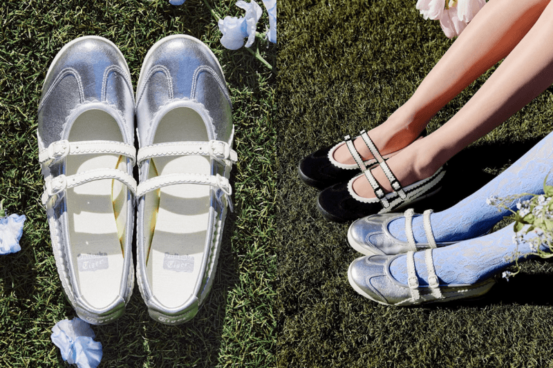 又被燒到甜美波鞋：Onitsuka Tiger 鬼塚虎 MEXICO 66 TGRS ，芭蕾瑪莉珍＋皮革蕾絲滾邊太讓人心動！