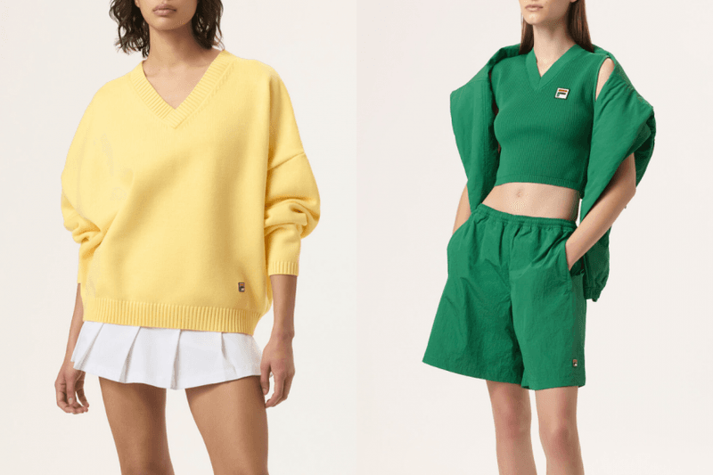 街拍女王也超愛穿：Hailey Bieber x FILA 聯名系列開賣！90 年代復古運動風，設計時髦又有鬆弛感！