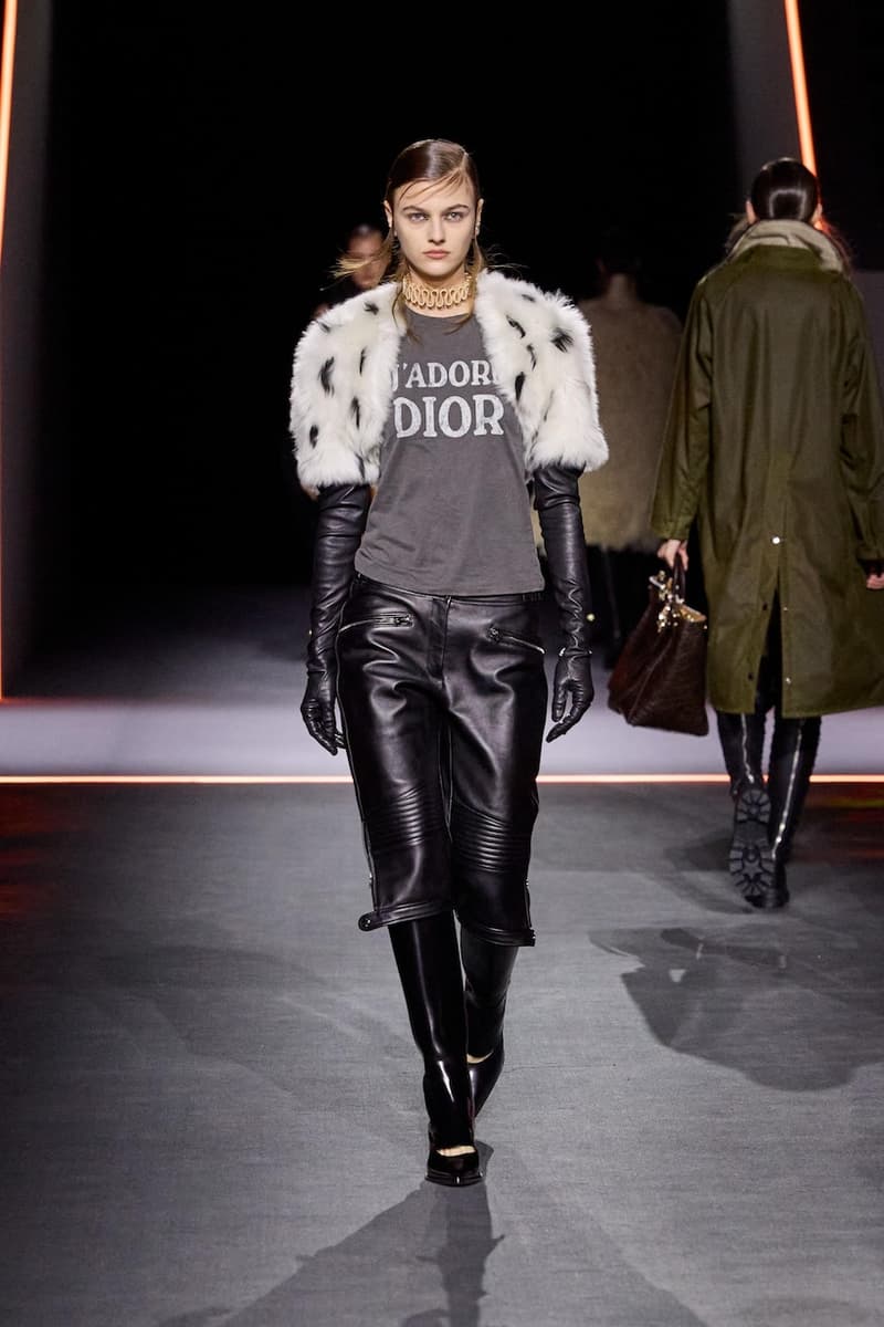 dior 2025 fall winter fashion show paris week pfw runway looks