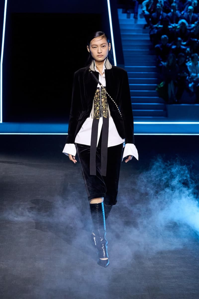 dior 2025 fall winter fashion show paris week pfw runway looks