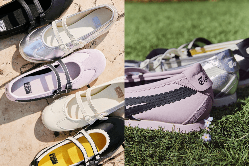 又被燒到甜美波鞋：Onitsuka Tiger 鬼塚虎 MEXICO 66 TGRS ，芭蕾瑪莉珍＋皮革蕾絲滾邊太讓人心動！