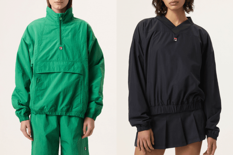 街拍女王也超愛穿：Hailey Bieber x FILA 聯名系列開賣！90 年代復古運動風，設計時髦又有鬆弛感！