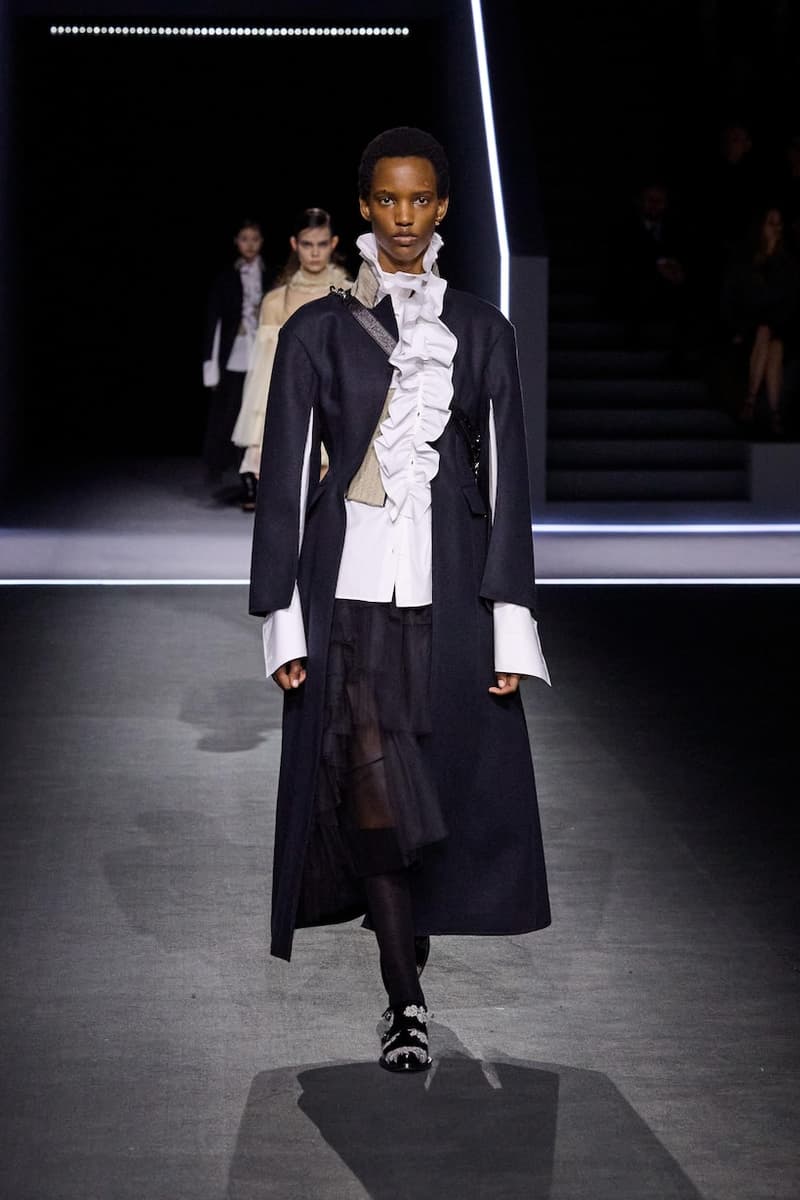 dior 2025 fall winter fashion show paris week pfw runway looks