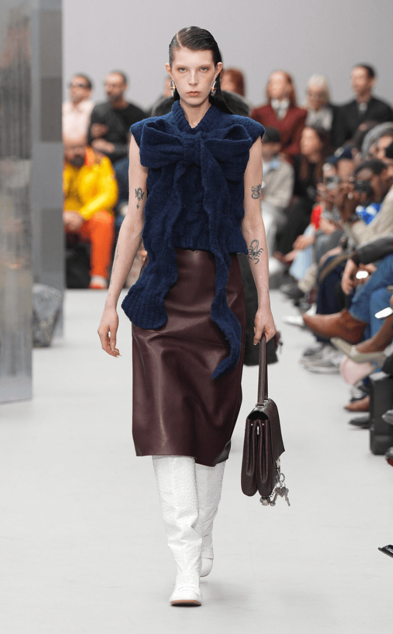 Acne Studios 2025 fall winter PFW paris fashion week runway