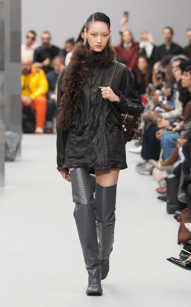 Acne Studios 2025 fall winter PFW paris fashion week runway