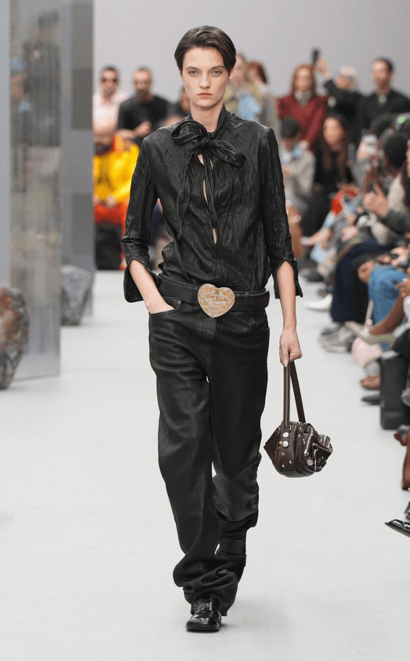 Acne Studios 2025 fall winter PFW paris fashion week runway