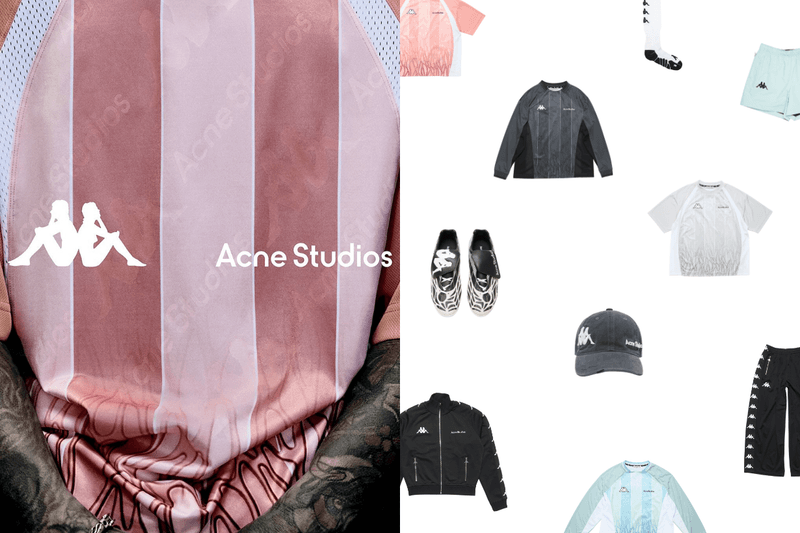 Acne Studios x Kappa 2025 Collaboration release info