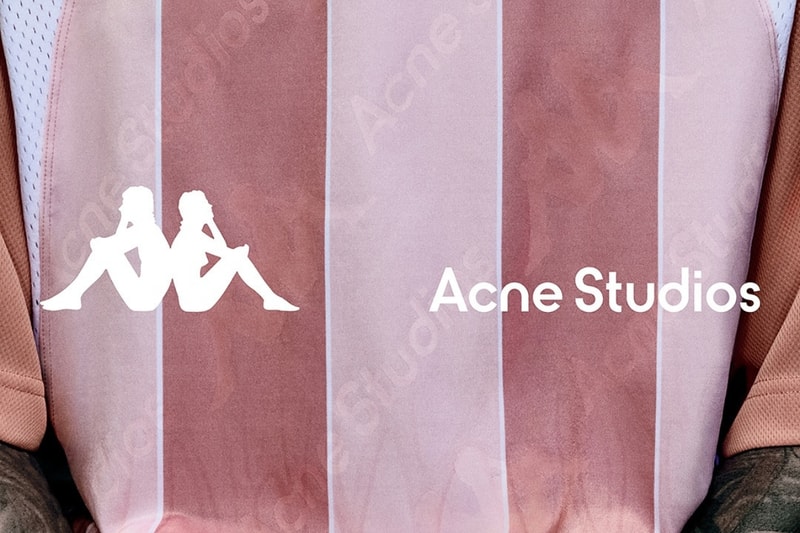 Acne studios X KAPPA 聯名，又甜又辣的 Blokette 球衣要誕生了！