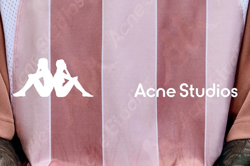 Acne studios X KAPPA 聯名,又甜又辣的 Blokette 球衣要誕生了!