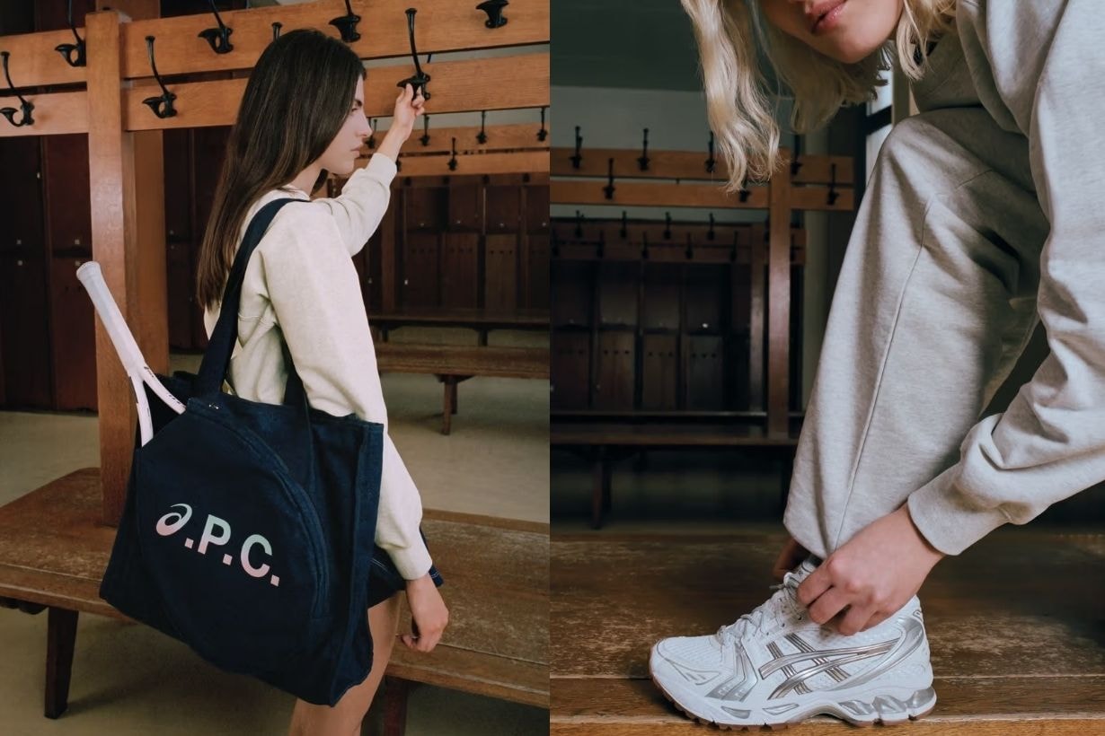 法國人氣品牌 A.P.C. 與 ASICS 再度聯乘,白銀配色 GEL-KAYANO 14 太高級了!