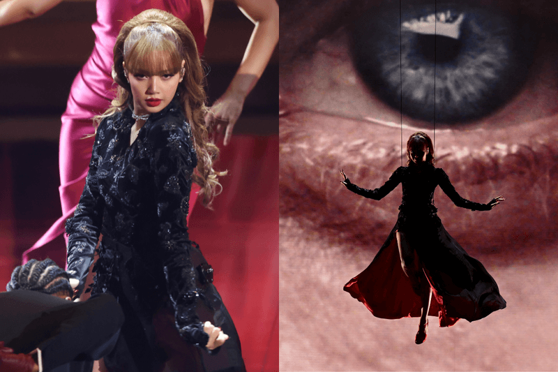 吊著鋼絲空降舞台：Lisa 驚喜登上 2025 年奧斯卡，成為首位演出的 K-pop 明星！