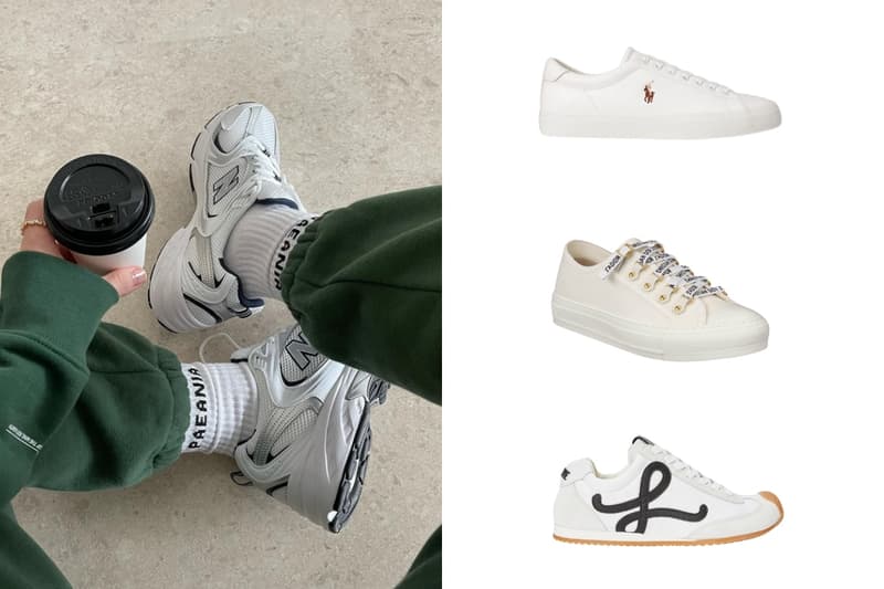 小白鞋推薦：Dior、Miu Miu 到 New Balance 總有一款讓你心動！