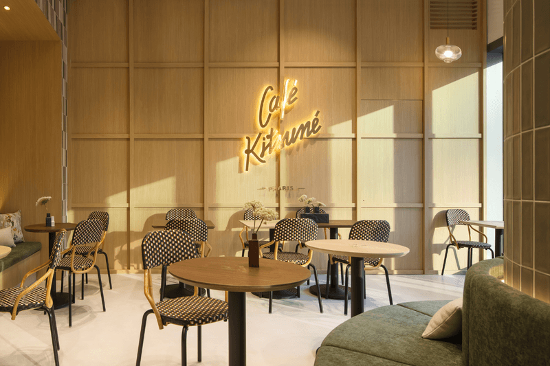 Café Kitsuné Nangang LaLaport Taipei City Taiwan