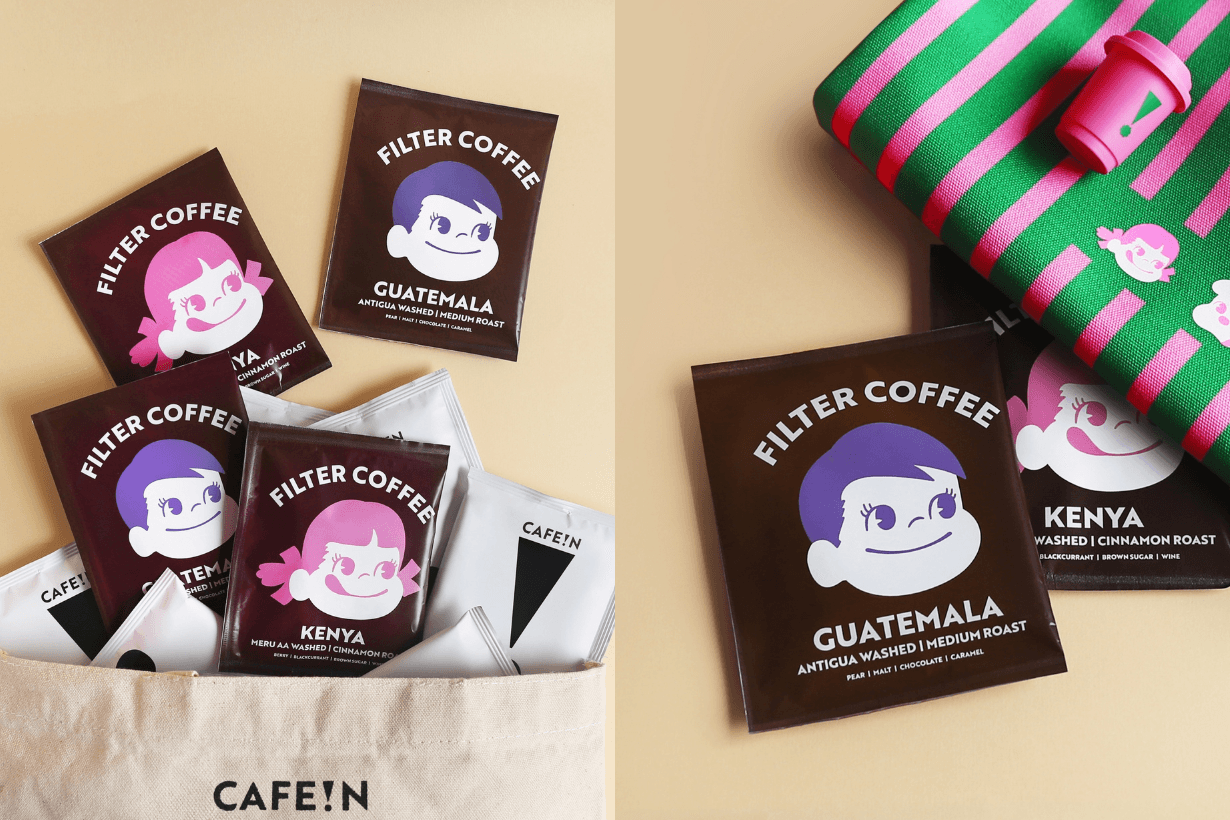 CAFEin x PEKO Fujiya cafe item 2025 release info