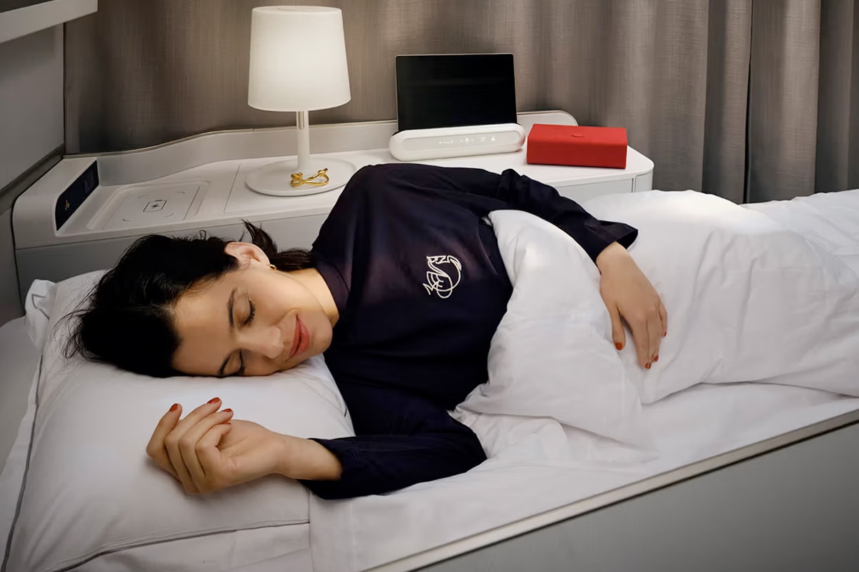 jacquemus air france pyajama La Première first class pajamas design