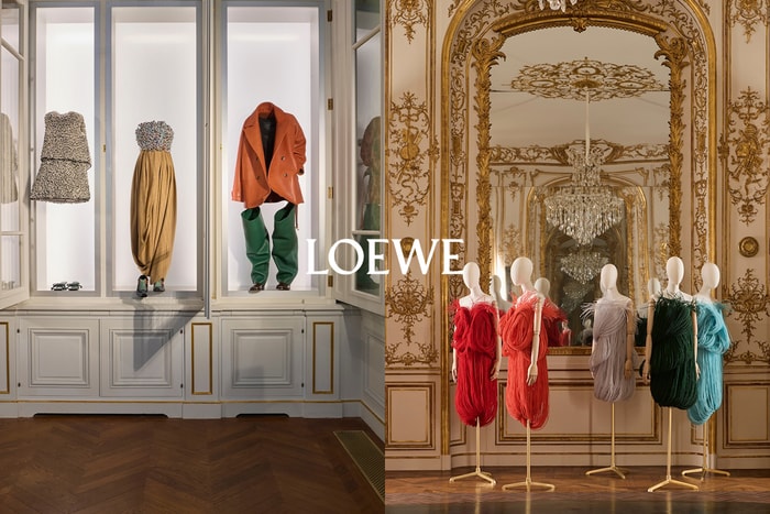 #PFW：2025 秋冬系列沒有模特兒、伸展台，整座城堡裡都是 Loewe 的舞台！