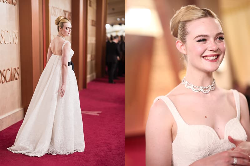 Elle Fanning 奧斯卡高訂禮服... 是首個曝光的 Givenchy by Sarah!