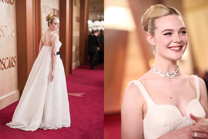 不愧是紅毯模範生:Elle Fanning 奧斯卡高訂禮服... 是首個曝光的 Givenchy by Sarah!