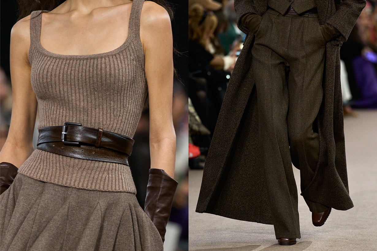 max mara 2025 fall winter milan fashion week runway details